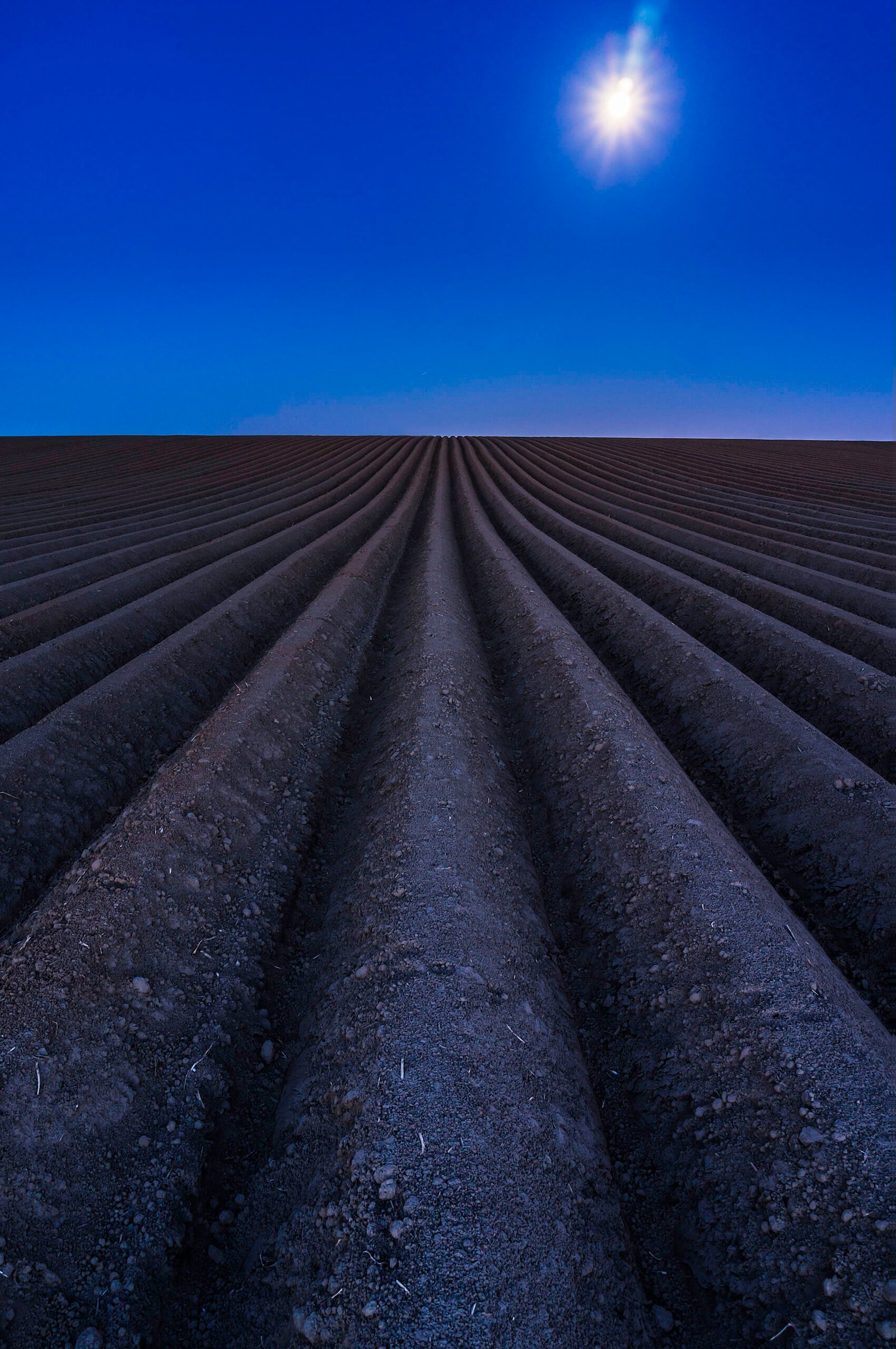 86 Field At Night - Kollenberg