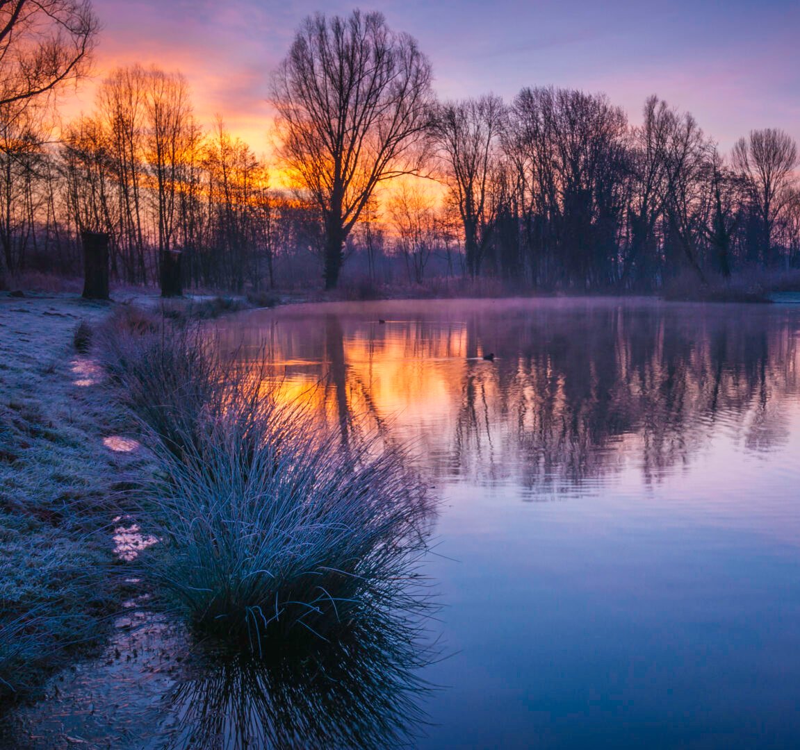 131 Sittard - Schwienswei At Sunrise